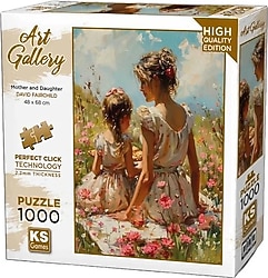 KS Games Mother And Doughter 1000 Parça Puzzle 20802