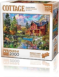 KS Games Mountain Retreat 2000 Parça Puzzle 22513