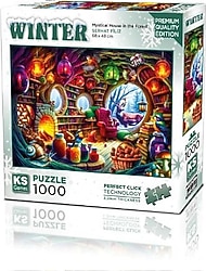 KS Games Mystical House In The Forest 1000 Parça Puzzle 20826