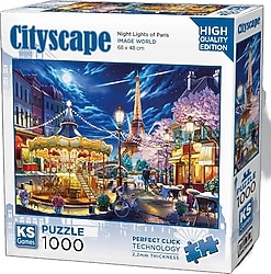 KS Games Night Lights Of Paris 1000 Parça Puzzle 20795