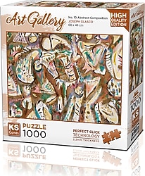 KS Games No.10 Abstract Composition 1000 Parça Puzzle 20663