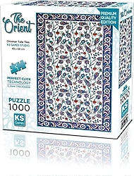 KS Games Ottoman Tulip Tiles 1000 Parça Puzzle 20844