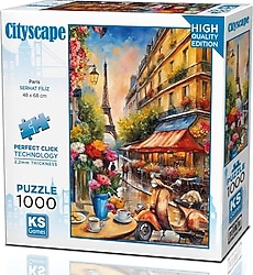KS Games Paris 1000 Parça Puzzle 20807
