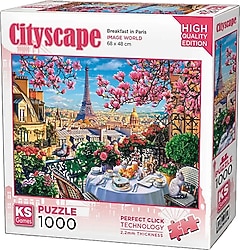 KS Games Paris'te Kahvaltı 1000 Parça Puzzle 20792