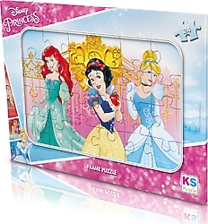 KS Games Princess 24 Parça Frame Puzzle PR704