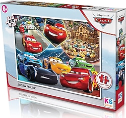 KS Games Cars Puzzle 200 Parça CR113