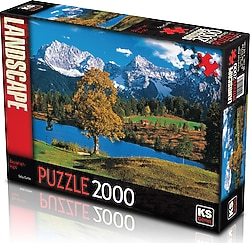 KS Games Bavarian Alps Puzzle 2000 Parça 11218