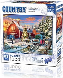 KS Games Red Barn Farm 1000 Parça Puzzle 20753