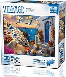 KS Games Santorini 500 Parça Puzzle 20074