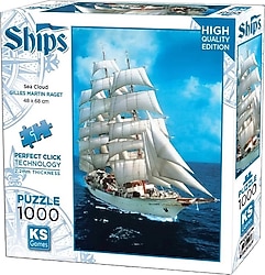 KS Games Sea Cloud Gilles Martin Raget 1000 Parça Puzzle 20774