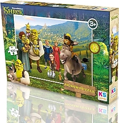 KS Games Shrek 100 Parça Puzzle SH714