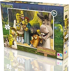 KS Games Shrek 200 Parça Çocuk Puzzle SH113