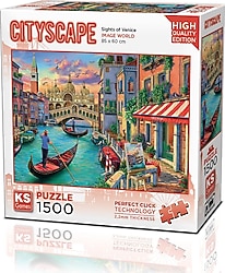 KS Games Sights Of Venice 1500 Parça Puzzle 22029