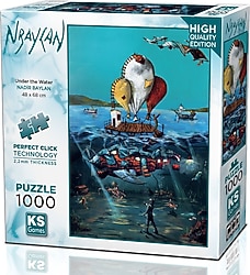 KS Games Su Altında Yaşam Puzzle 1000 Parça 20709