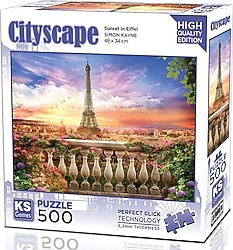 KS Games Sunset in Eiffel 500 Parça Puzzle 20066
