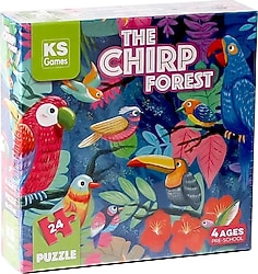 KS Games The Chirp Forest Puzzle 24 Parça 32709