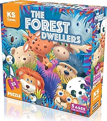 KS Games The Forest Dwellers 35 Parça Puzzle PRS32713