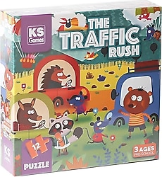 KS Games The Traffic Rush Puzzle 12 Parça 32702
