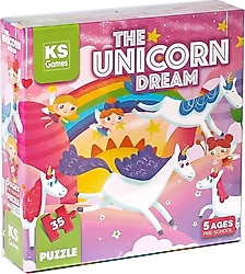 KS Games The Unicorn Dream Puzzle 35 Parça 32710