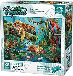 KS Games Tigers Idyll Puzzle 2000 Parça 22512