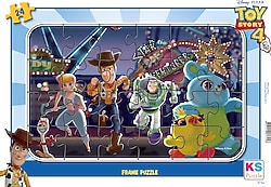 KS Games Toy Story 4 24 Parça Frame Puzzle
