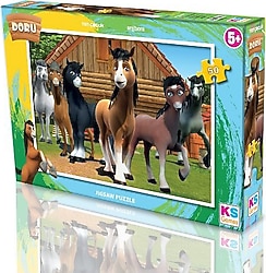 KS Games TRT Doru 50 Parça Çocuk Puzzle DORU709