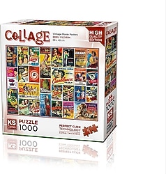 KS Games Vintage Movie Posters 1000 Parça Puzzle 20759
