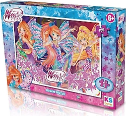 KS Games Winx 100 Parça Puzzle WINX714