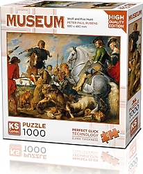 KS Games Wolf and Fox Hunt 1000 Parça Puzzle 20666