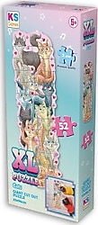 KS Games Cats XL 52 Parça Puzzle