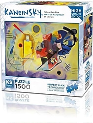 KS Games Yellow Red Blue 1500 Parça Puzzle 22033