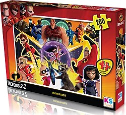 KS Games Incredibles 2 Puzzle 200 Parça