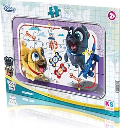 KS Games Puppy Dog Pals Frame Puzzle 24 Parça PDP702