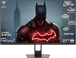 KTC H27T22C 27" 1 ms 2K IPS 180 Hz Oyuncu Monitörü