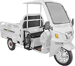Kuba GL35000 1500 W 3 Tekerlekli Elektrikli Motosiklet Beyaz