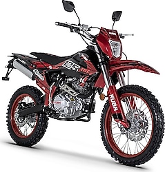 Kuba Race125 Cross 125 cc Motosiklet Kırmızı