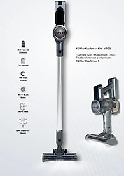 Kühler Kraftmax KH-V700 Şarjlı Dikey Süpürge