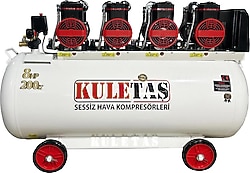 Kuletaş 200LT8HPPRM 8 Hp 200 lt Yağsız Sessiz Premium Kafa Kompresör
