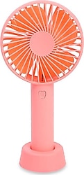 Kumtel HFF-03 Mini Şarjlı Pembe El Fanı