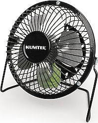 Kumtel KUF-105 Siyah Masaüstü USB Fan