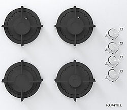 Kumtel Plus KO-40 TAHDF Cam Ankastre Ocak