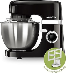 Kumtel SM-02 1800 W Siyah 4.5 lt Hamur Yoğurma Makinesi