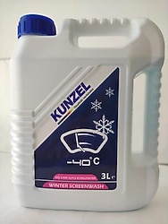 Kunzel -40 Derece 3 lt Konsantre Oto Cam Suyu