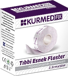 Kurmed Fix Elastik 2.5cm x 10m Flaster