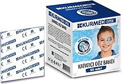 Kurmed Optik Çocuk Kapatıcı Göz Pedi Erkek 50 Adet