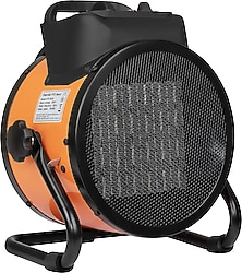 Kurutek KTE-3 kW Sanayi Tipi Fanlı Isıtıcı