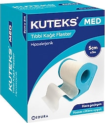 Kuteks Med 5cm x 5m Kağıt Flaster