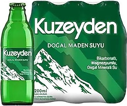 Kuzeyden Doğal Maden Suyu 6x200 ml