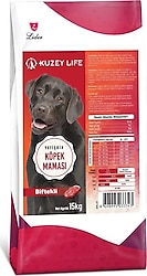 Kuzeylife Biftekli 15 kg Yetişkin Köpek Maması