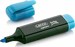 Lacco Brite 210 Mavi Fosforlu Kalem